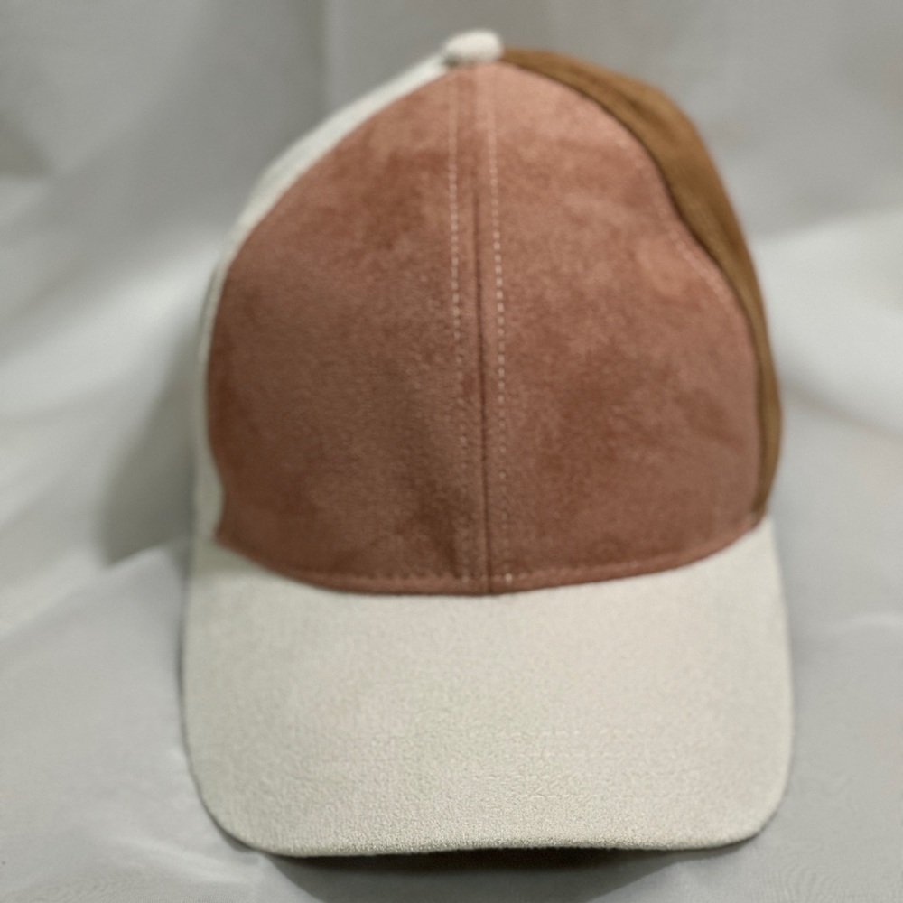 Suede woman’s ball cap